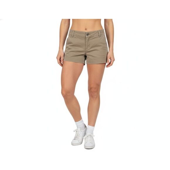 J.CREW Pants - J.Crew Women’s Cotton Chino Broken In Tan Shorts Summer Classic Sz 8